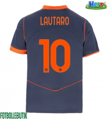 Inter Milan Lautaro Martinez #10 Tredje Tröja 2025-26 Kortärmad